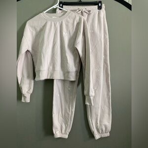 Pink Rose XS Light Pink Sweat Suit